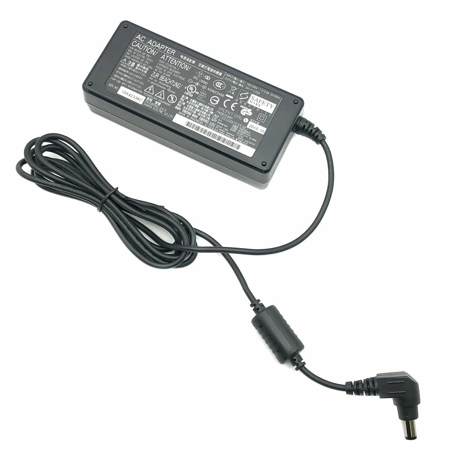 NEW Genuine Fujitsu AC Adapter SANKEN PA03334-K920 PA03010-6501 Scanner PSU
