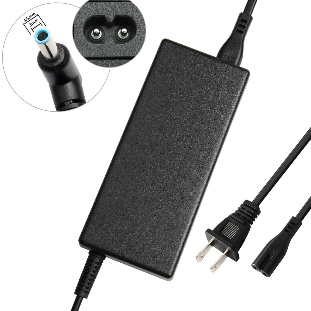 90W 19.5V 4.62A Blue Tip AC Adapter Laptop Charger for HP Pavilion Envy