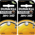 Duracell 392 384 Button Cell Watch 1.55V Battery 2 Pcs