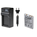 EN-EL5 Battery with Charger for Nikon Coolpix P300, P80 P90 P6000 P100, ENEL5