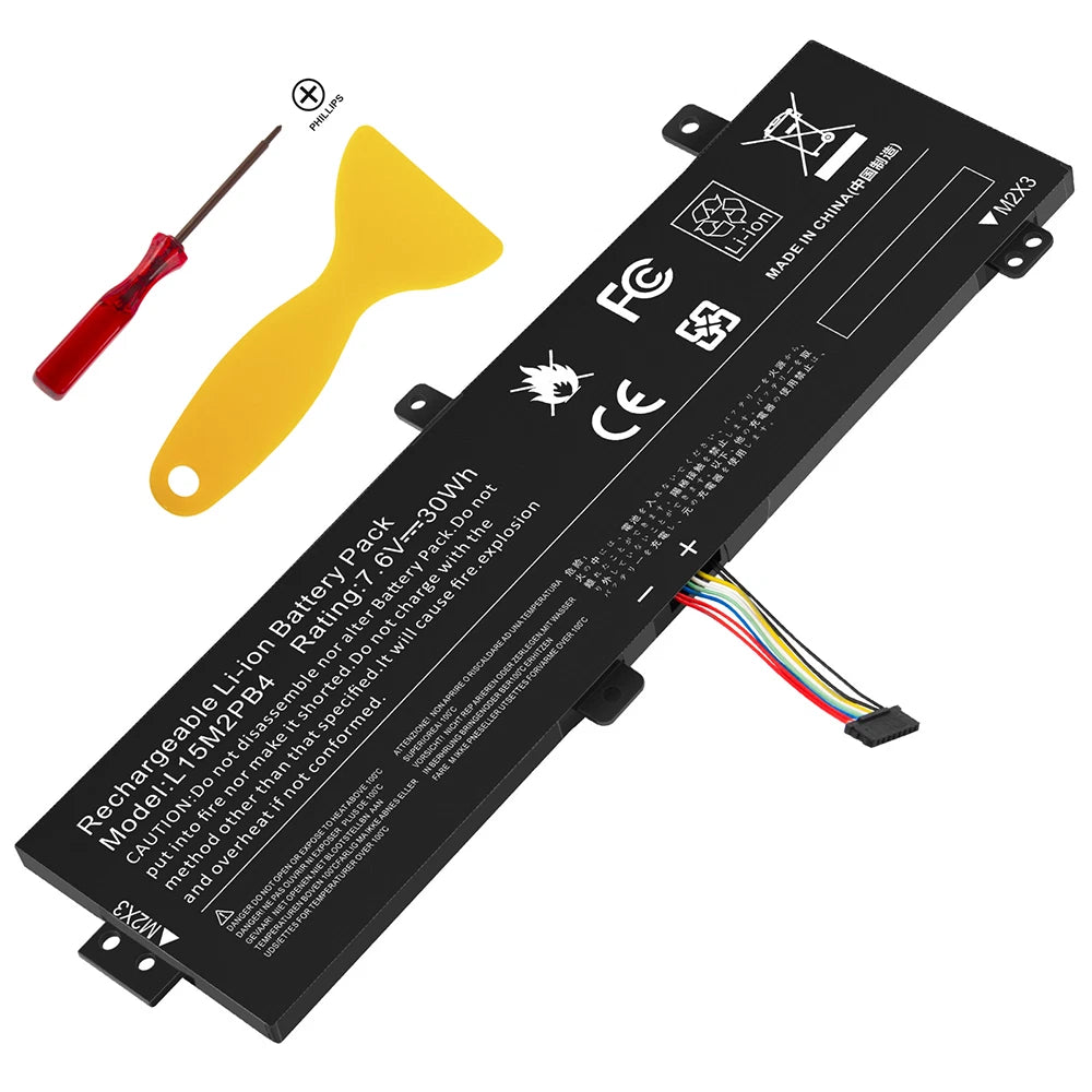 L15L2PB4 L15M2PB5 Battery for Lenovo IdeaPad 310-15ABR 15ISK 15IAP 15IKB 30WH