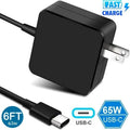 65W Type USB-C Wall Charger Power Adapter for Macbook Pro 13 Inch 2016-2020 Air