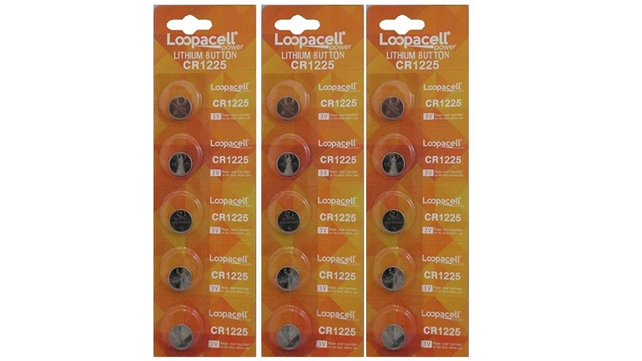 15 x CR1225 BR1225 3v Lithium Battery Coin Button Cell Batteries For Watches Toy