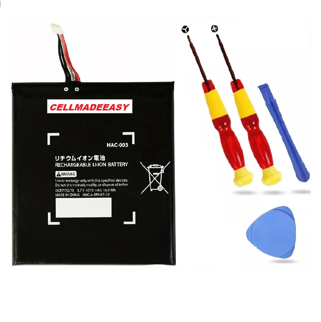 New 4310mAh Rechargeable HAC-003 Replacement Battery for Nintendo Switch Console
