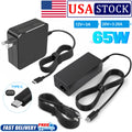Type-C 65W USB C Charger for Lenovo Yoga 7i 9i 14" 15" 2 in 1 Laptop Power Cord