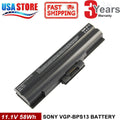 Battery for Sony Vaio VGP-BPS13 VGP-BPS13A VGP-BPS13A/B VGP-BPS13B/S VGP-BPL13