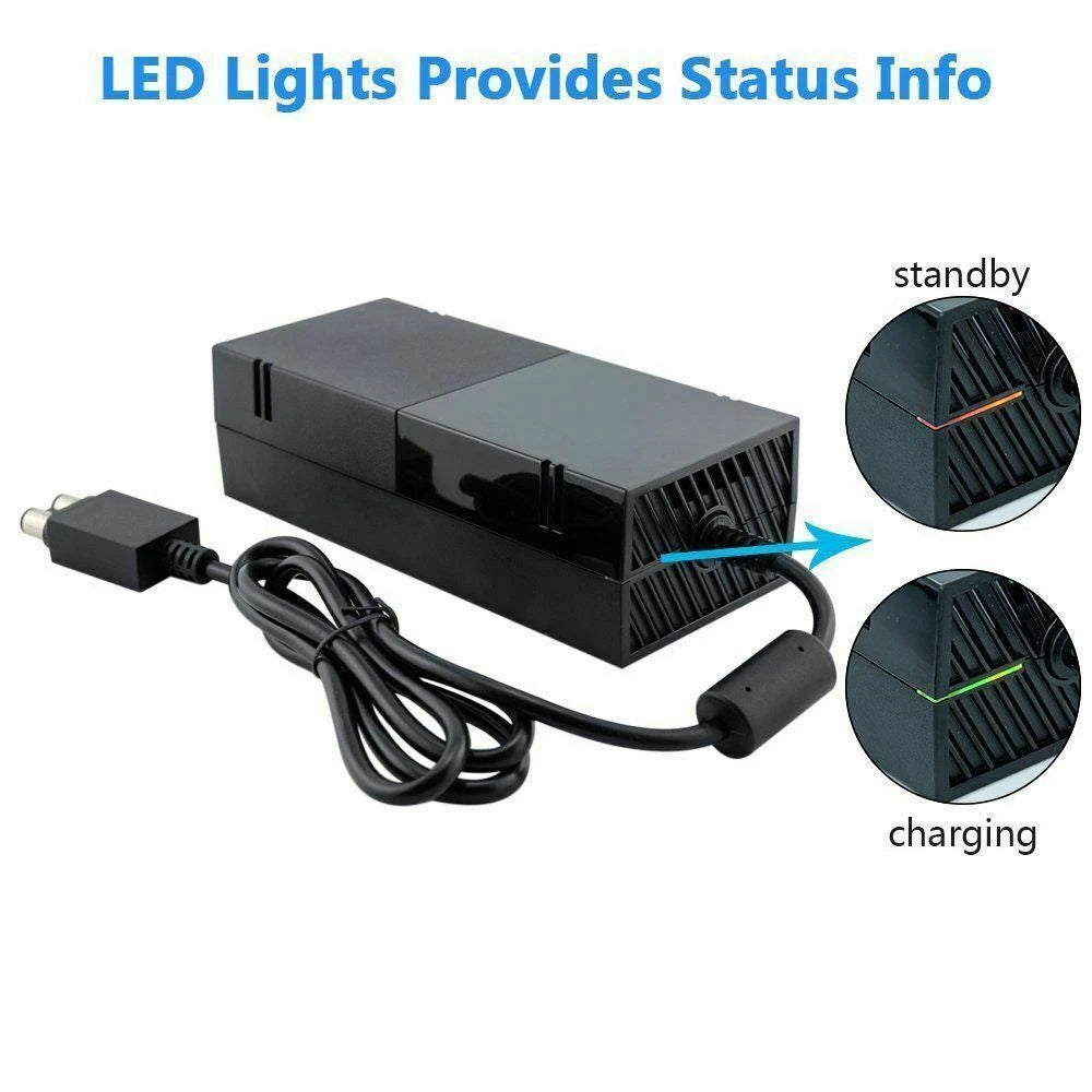 135W 12V AC Adapter for Microsoft XBox ONE Power Supply Charger Brick Cord US