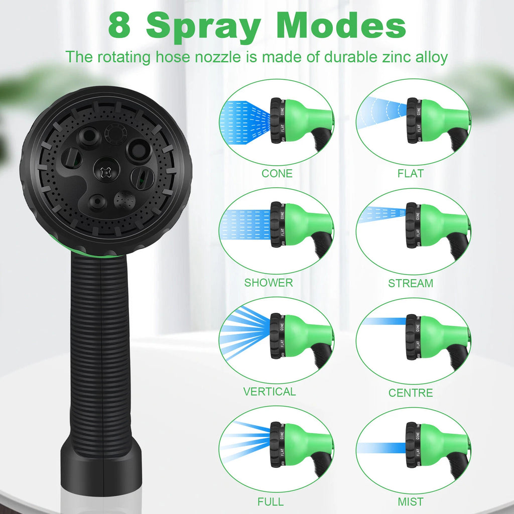 4X Stronger Deluxe Heavy Duty Expandable Flexible Garden Water Hose Pipe 100FT