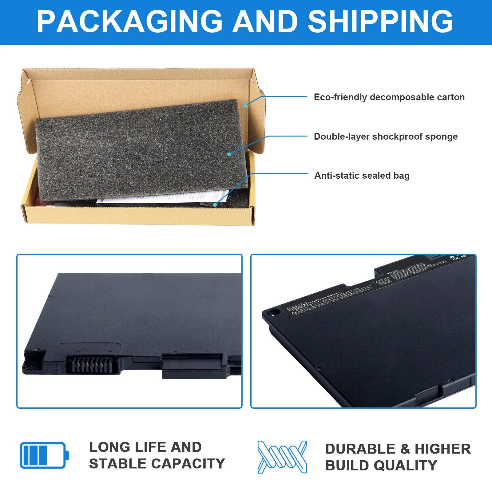 CS03XL Battery for HP Elitebook 745 840 G3 G4 854108-850 800513-001 Notebook PC