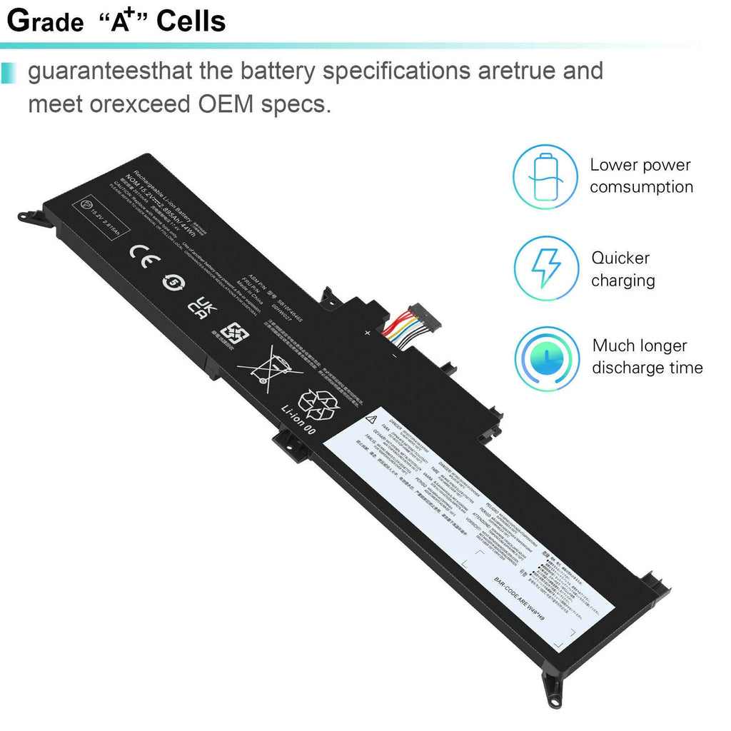 00HW027 01AV433 Battery for Lenovo ThinkPad X380 Yoga 260 370 X380 15.2V 44Wh