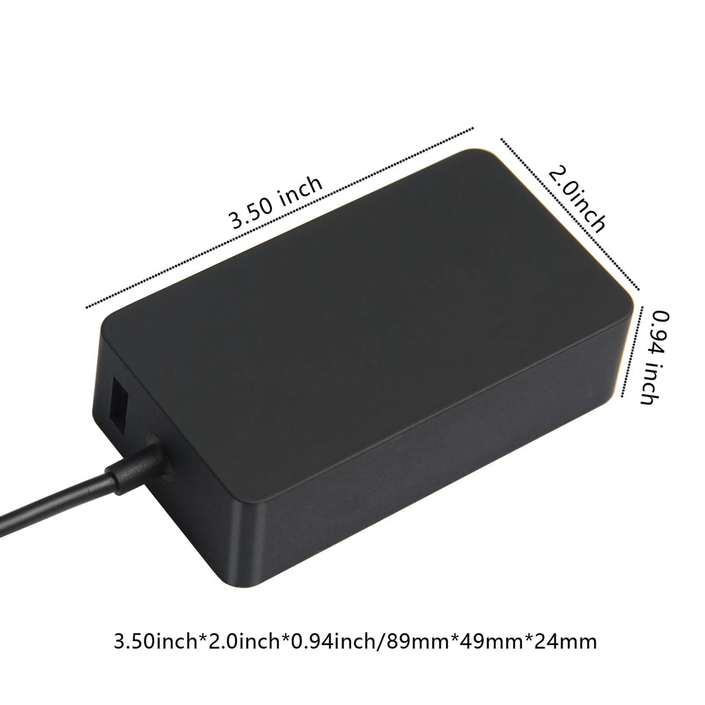 For Surface Pro 2 Power Adapter 48W Compatible Microsoft Surface Pro 1 RT RT2