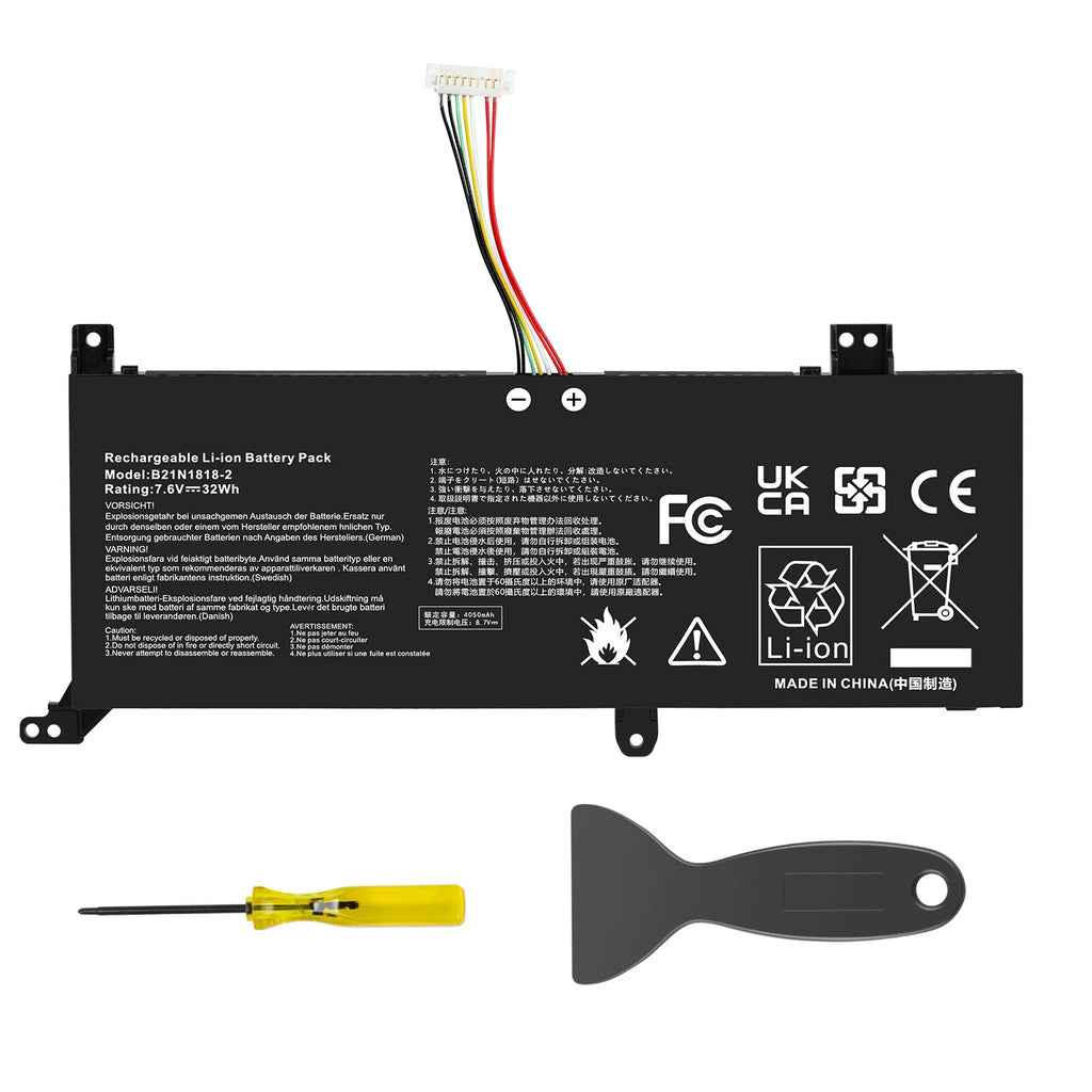 New Battery B21N1818-2 for Asus VivoBook 14 F412 F412D F412DA C21N1818-2 C21PpJH