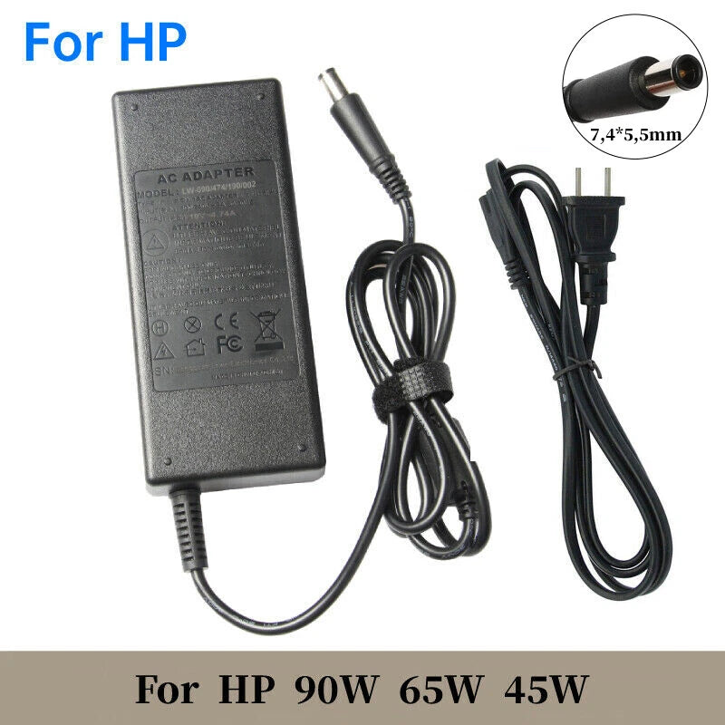For HP EliteBook 820 840 850 848 735 755 G1 G2 Ac Adapter Charger Power Supply