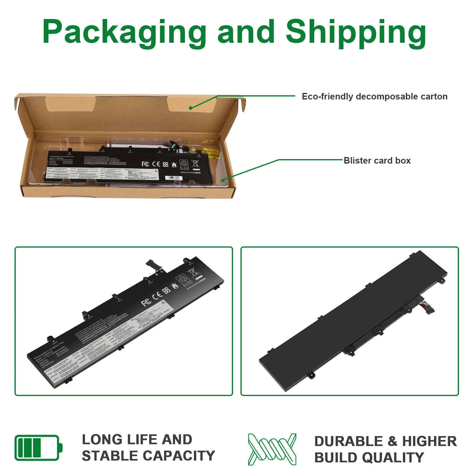 ?L19M3PD5 Battery for Lenovo ThinkPad E14 E15 Gen 2 L19C3PD5 L19D3PD5 L19L3PD5
