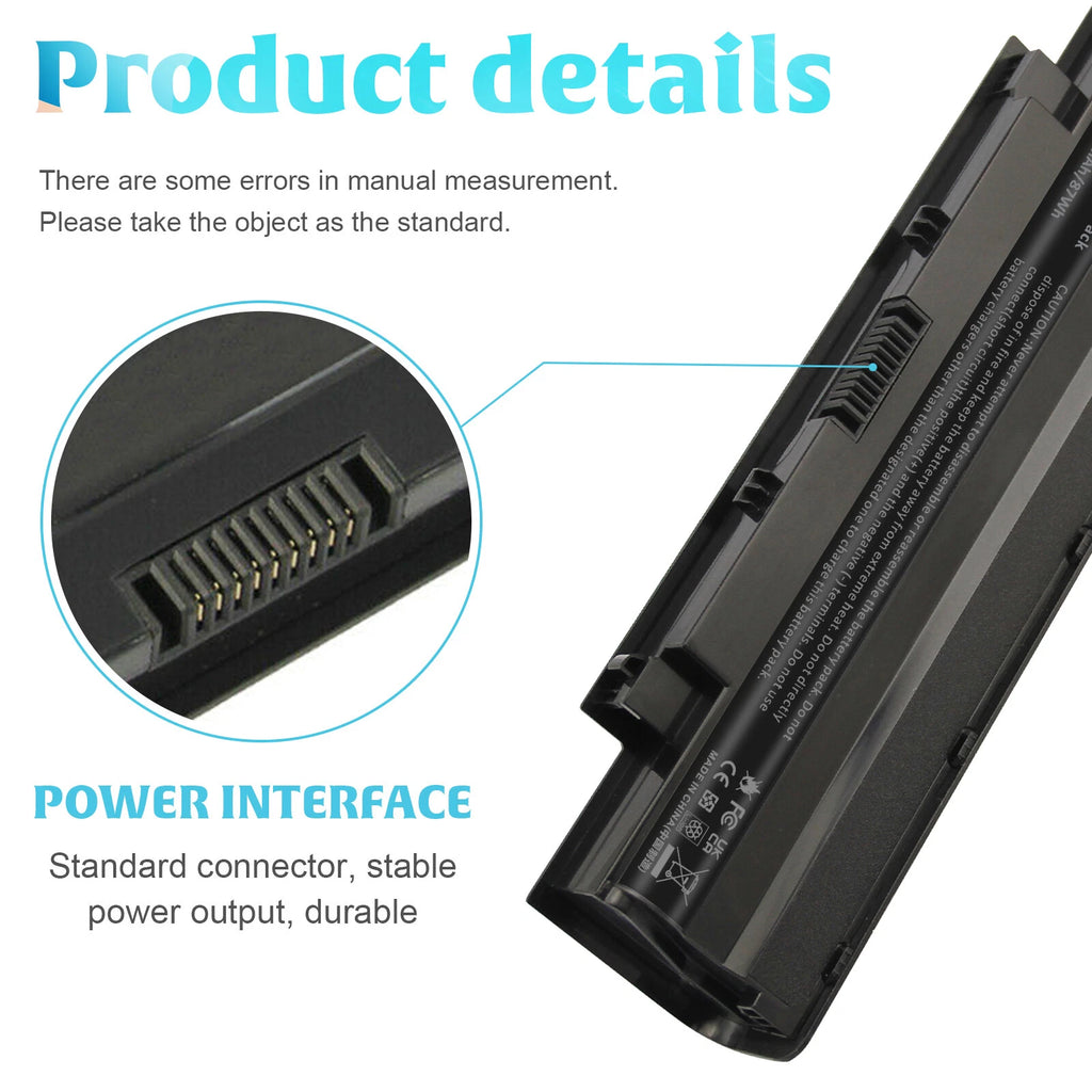 J1KND Battery for Dell Inspiron N4110 N4010 N5010 N5110 N7110 M5010 M3010 US