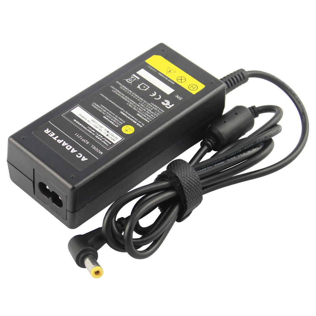 65W AC Adapter Charger For Lenovo IdeaPad Essential P500 5.5*2.5mm Yellow T tip