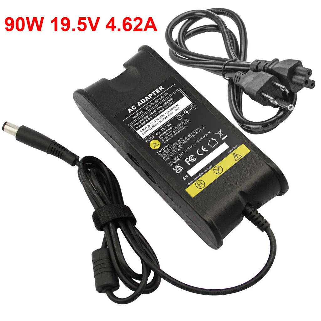For Dell Laptop AC Charger Adapter 90W Power LA90PM111 6KXKH PA-10 PA-3E PA12