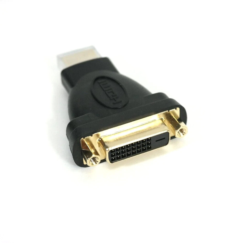 NEW DVI-D Dual Link 24+1 Female to HDMI-Male Audio Video Adapter