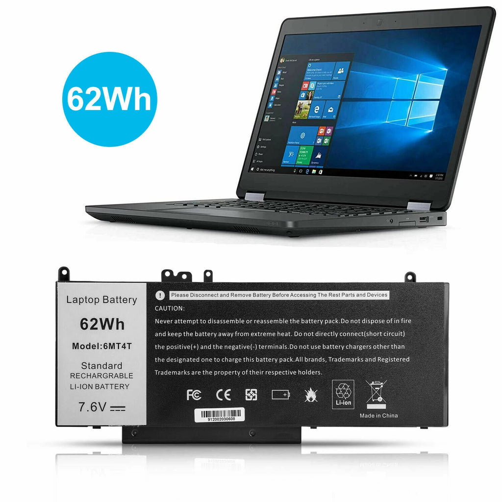 Lot 10PCS 6MT4T Battery For Dell Latitude E5470 E5570 Precision 3510 7V69Y 79VRK