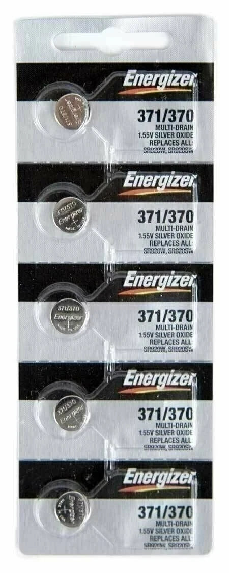 10 Energizer 371 - SR920SW Button Cell Battery