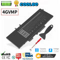 ??LOT 4GVMP Battery For Dell Latitude 5400 5500 Precision 3540 M3540 68Wh 7.6V