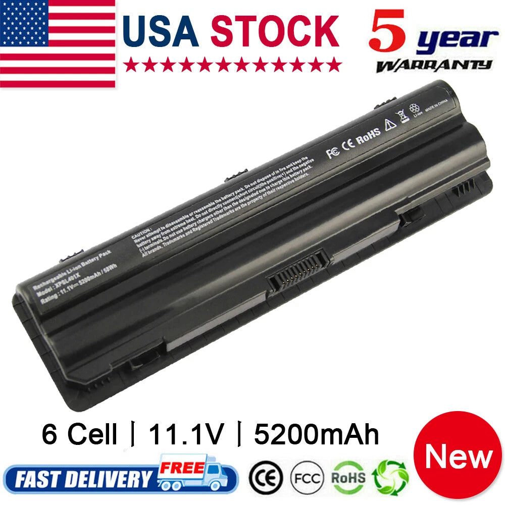 Battery For Dell XPS 14 15 17 L401X L501X L502X L701X L702X Type JWPHF R795X USA