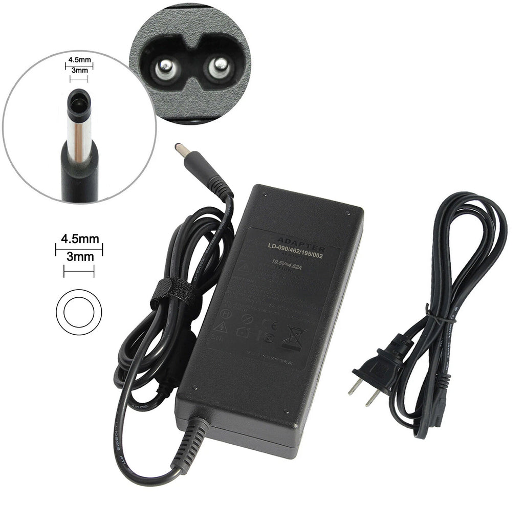 For DELL Inspiron 15 5000 series Power Cord Supply Adapter Charger 45W/65W/90W