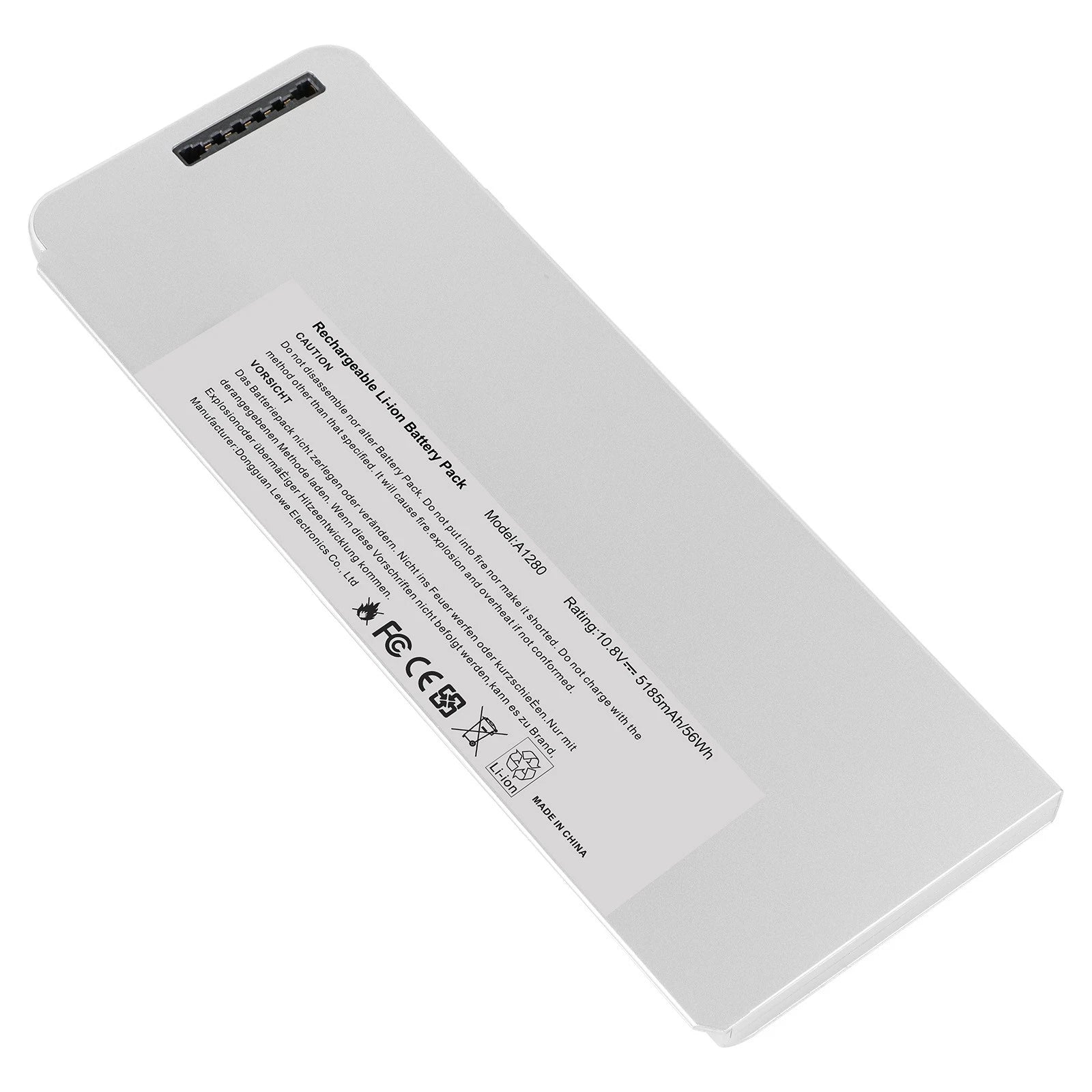 A1280 Laptop Battery For Apple MacBook 13 inch Aluminum Unibody A1278 (2008)
