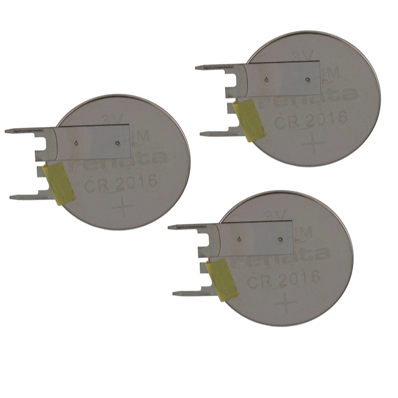 3x CR2016FV-MFR 3V Lithium Coin Battery VERT 2-PIN for Compaq CMOS