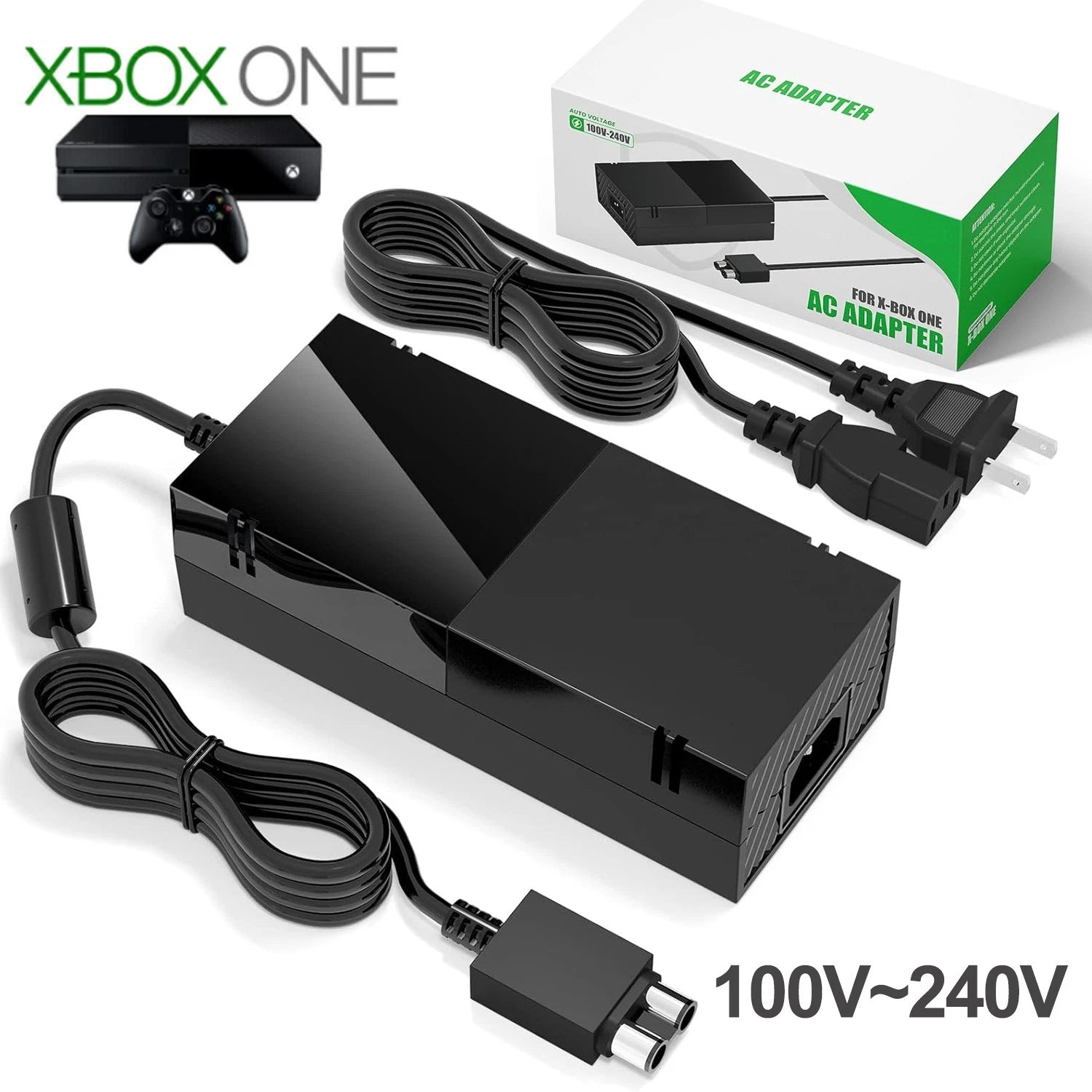 For Microsoft Xbox one Console Power Supply AC Adapter 135W 10.83A W/ Power Cord
