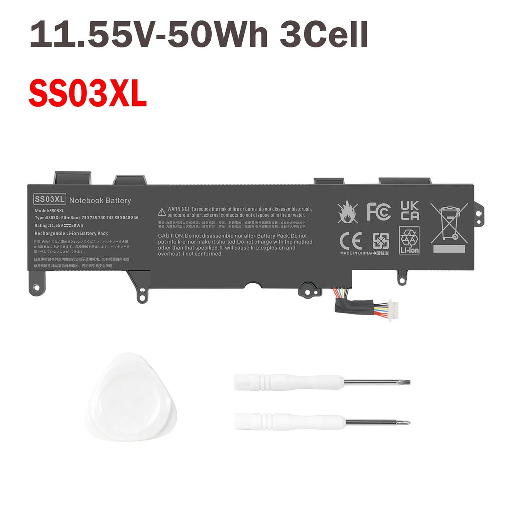SS03XL Battery 933321-855 For HP EliteBook 840 G5 G6 730 740 G5 HSN-I12C 11.55V