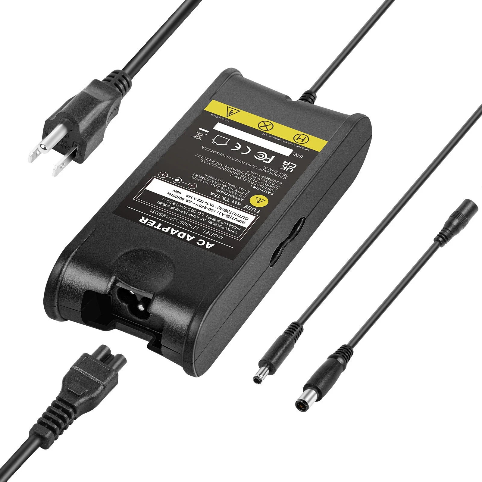 65W AC Adapter Charger for Dell Inspiron 3583 3593 7506 7573 Latitude 3520 3420