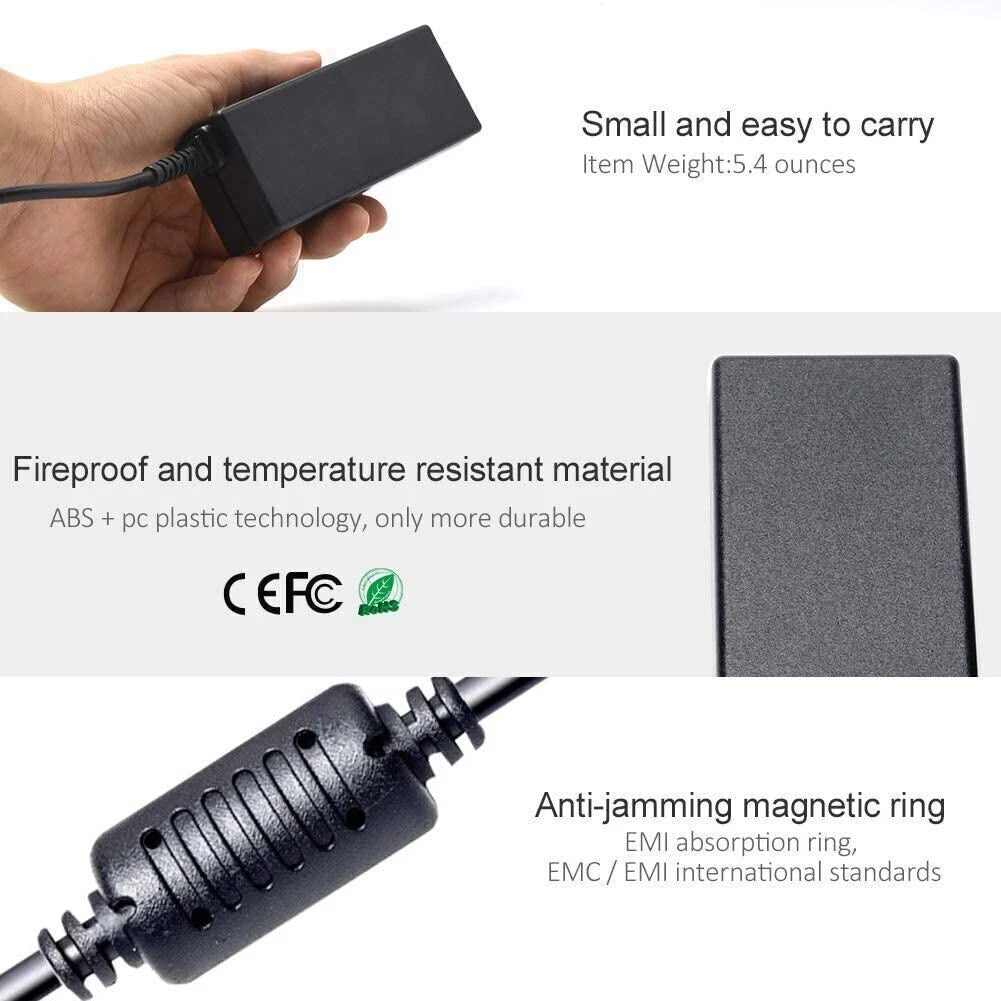 For Dell Laptop Charger 45W DELL Inspiron 13 14 15 17 3000 5000 7000 AC Adapter