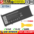 33YDH Battery For Dell Latitude 3380 3480 3490 3580 3590 Inspiron 7577 7586 56Wh