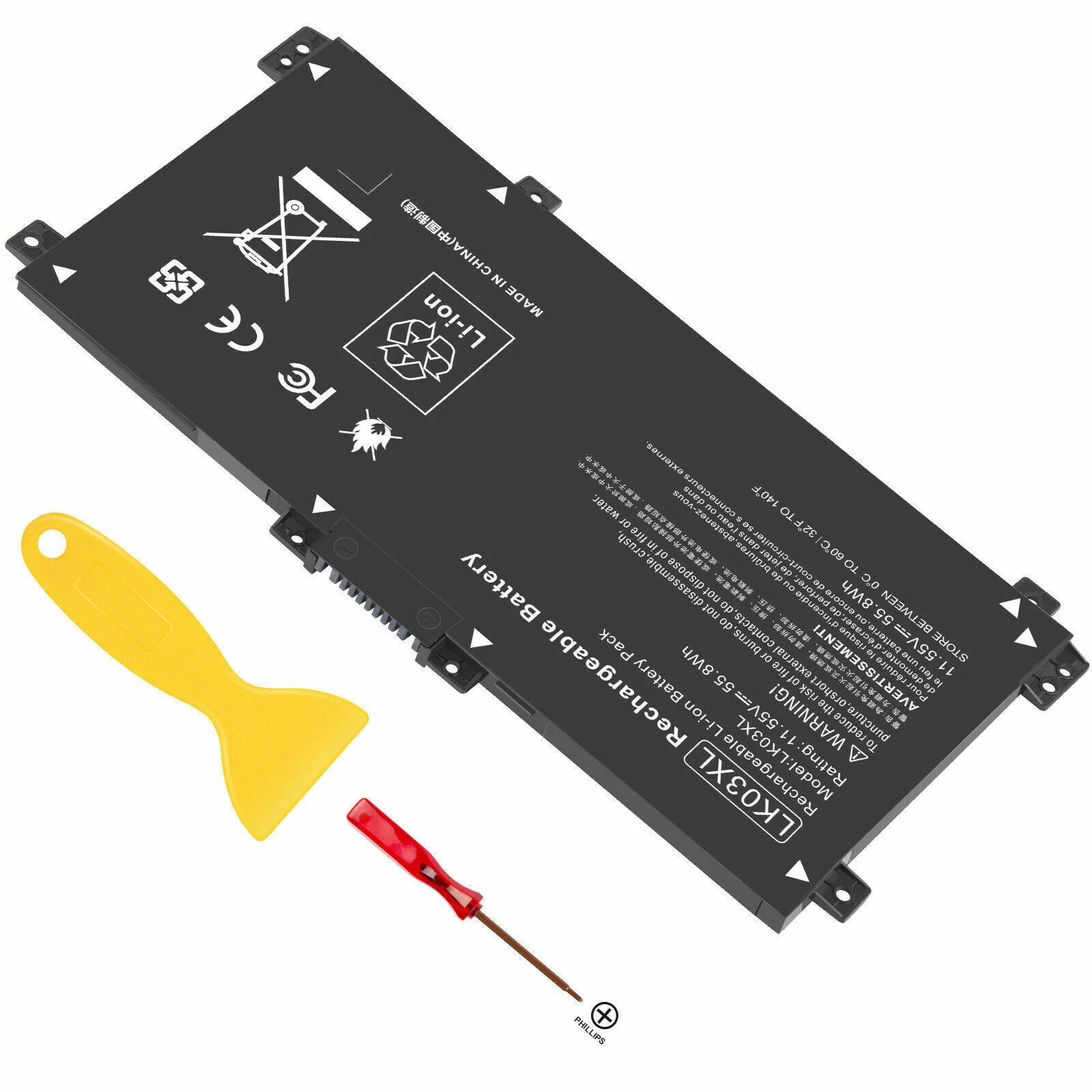 ?LK03XL Battery for HP Envy X360 15-BP 15-BQ 15-CN 15-CP 15-CR 17-AE 916814-855