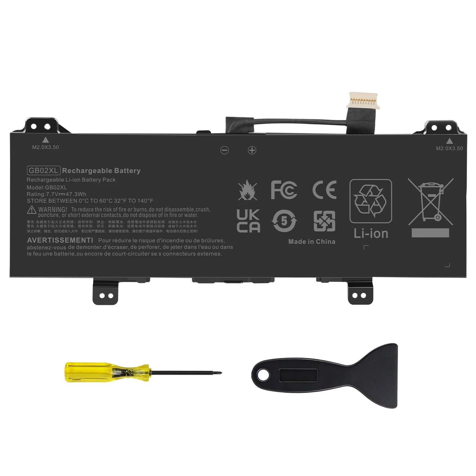 Battery GB02XL For HP Chromebook X360 11 G2 EE L42550-541 L42550-271 HSTNN-IB8W