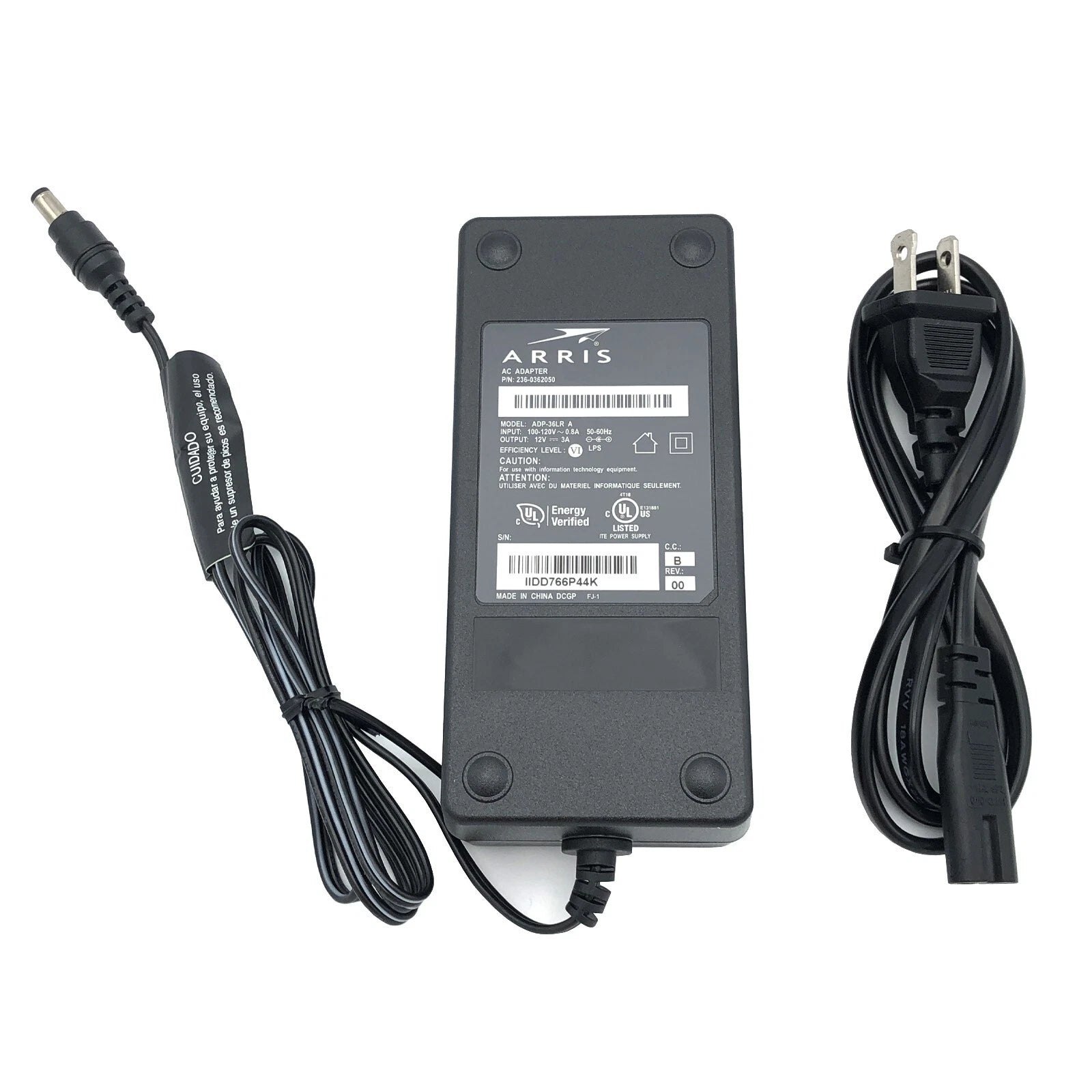 Genuine AC Adapter for Insignia DC12030013A Switching Power Charger 12V 3A w/PC