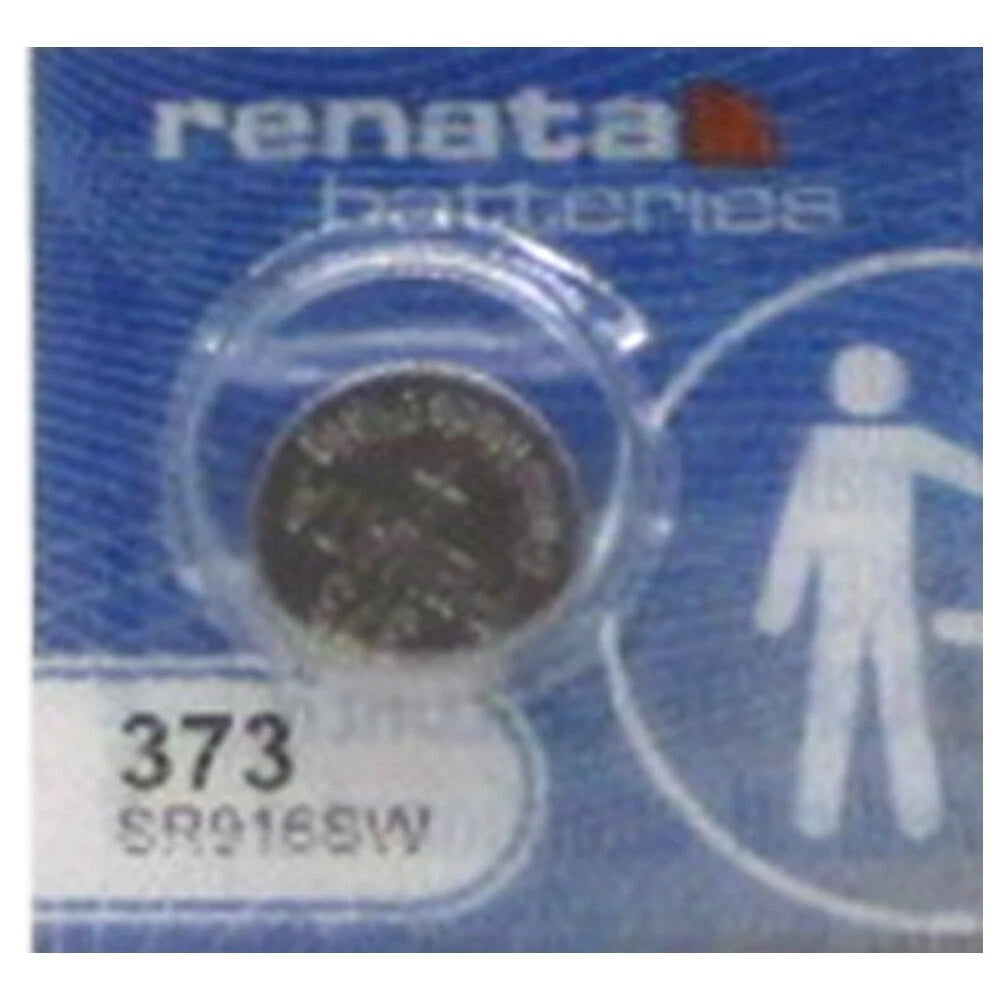 10 Renata 373 Silver Oxide 0% MERCURY Batteries-SR916SW