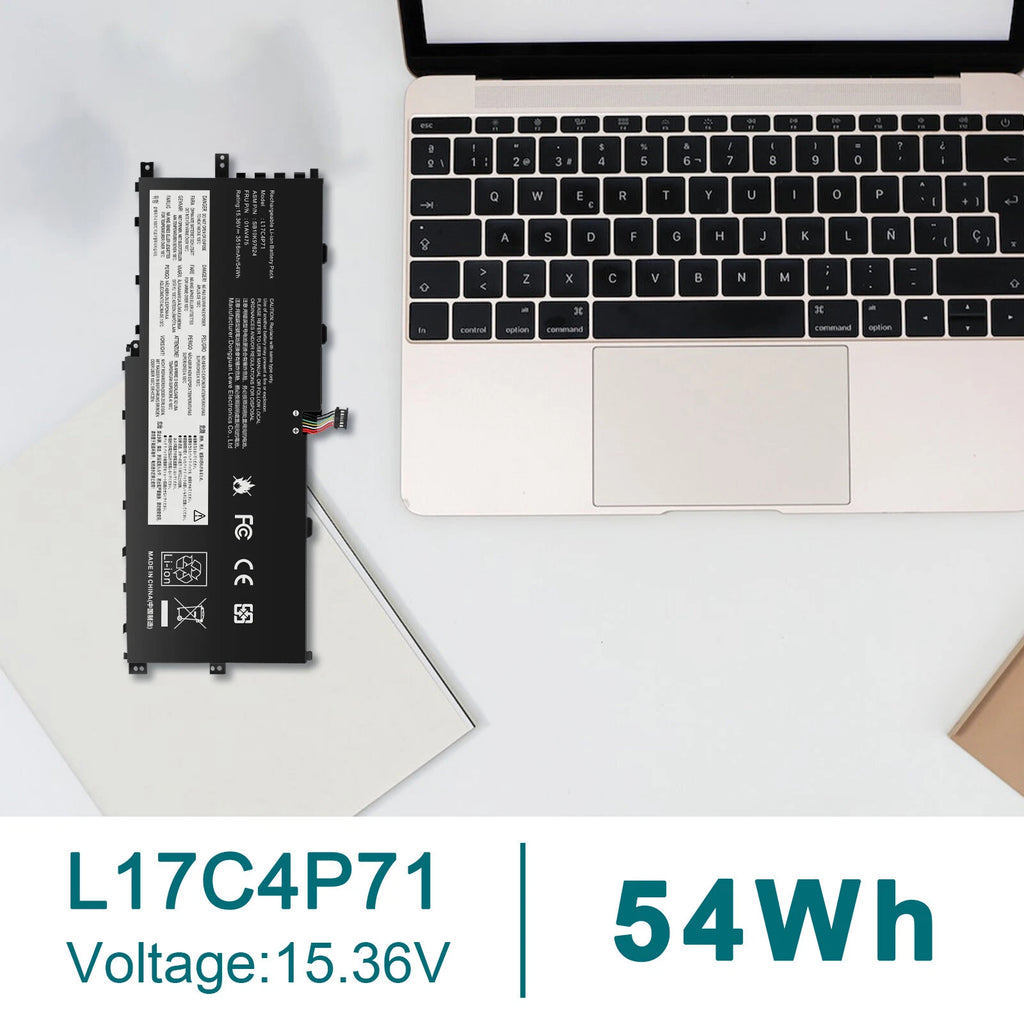 ?L17C4P71 Battery for Lenovo ThinkPad X1 Yoga 3rd Gen Series 01AV475 L17M4P73
