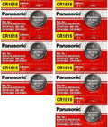 Panasonic Genuine CR1616 ECR1616 1616 3V Button Coin Cell Watch Battery x 7 pcs