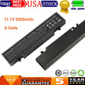 R580 Laptop Battery for Samsung 6Cell AA-PB9NC6B AA-PB9NS6B R428 R780 R730 RV511