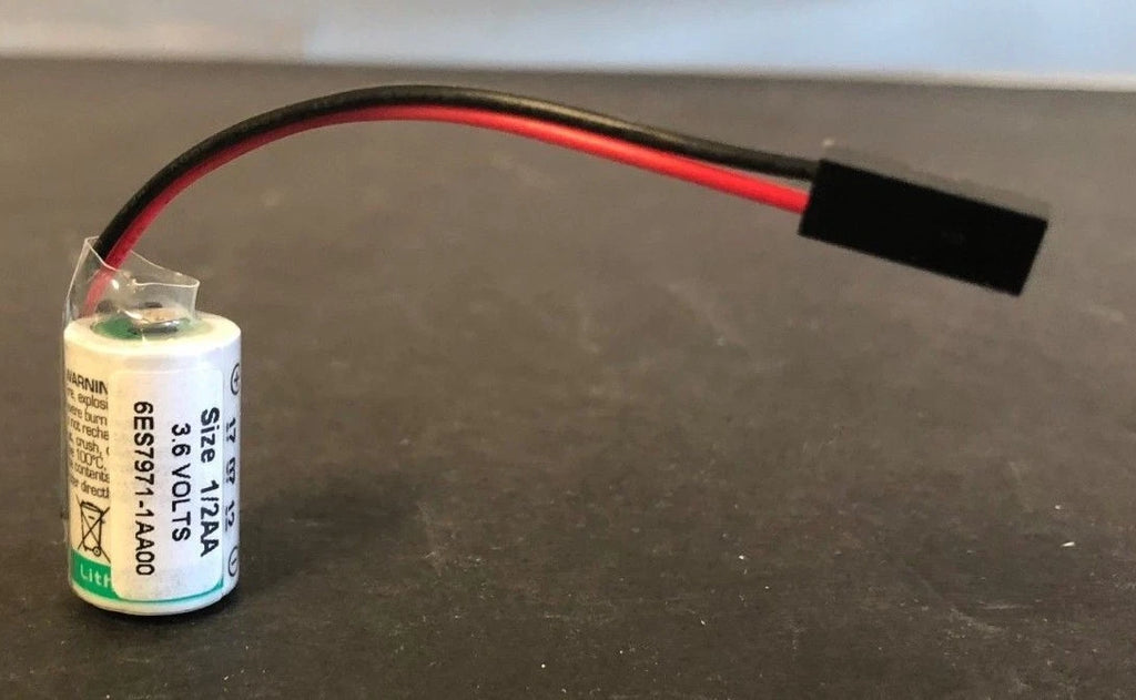 Brand New Siemens 6ES7971-1AA00 3.6V Lithium Battery for S7-300 CPUs , S5-90U