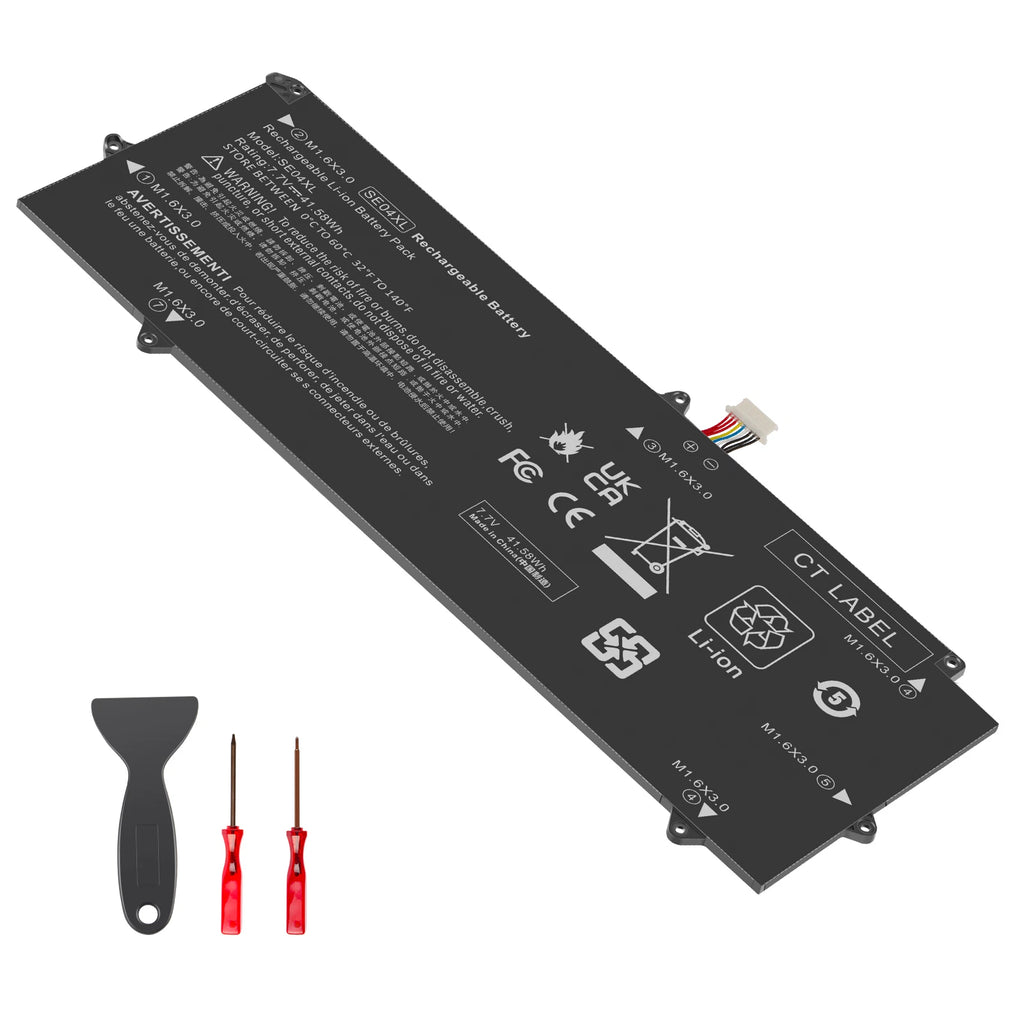 SE04XL 860724-2B1 Battery Replacement for HP Pro X2 612 G2 Series HSTNN-DB7Q