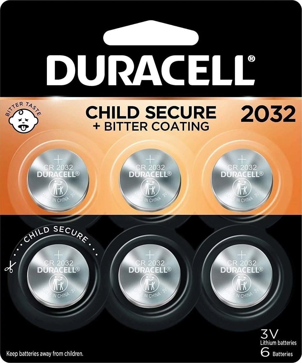 Duracell - 2032 3V Lithium Coin Battery - with Bitter Coating - 24 Count