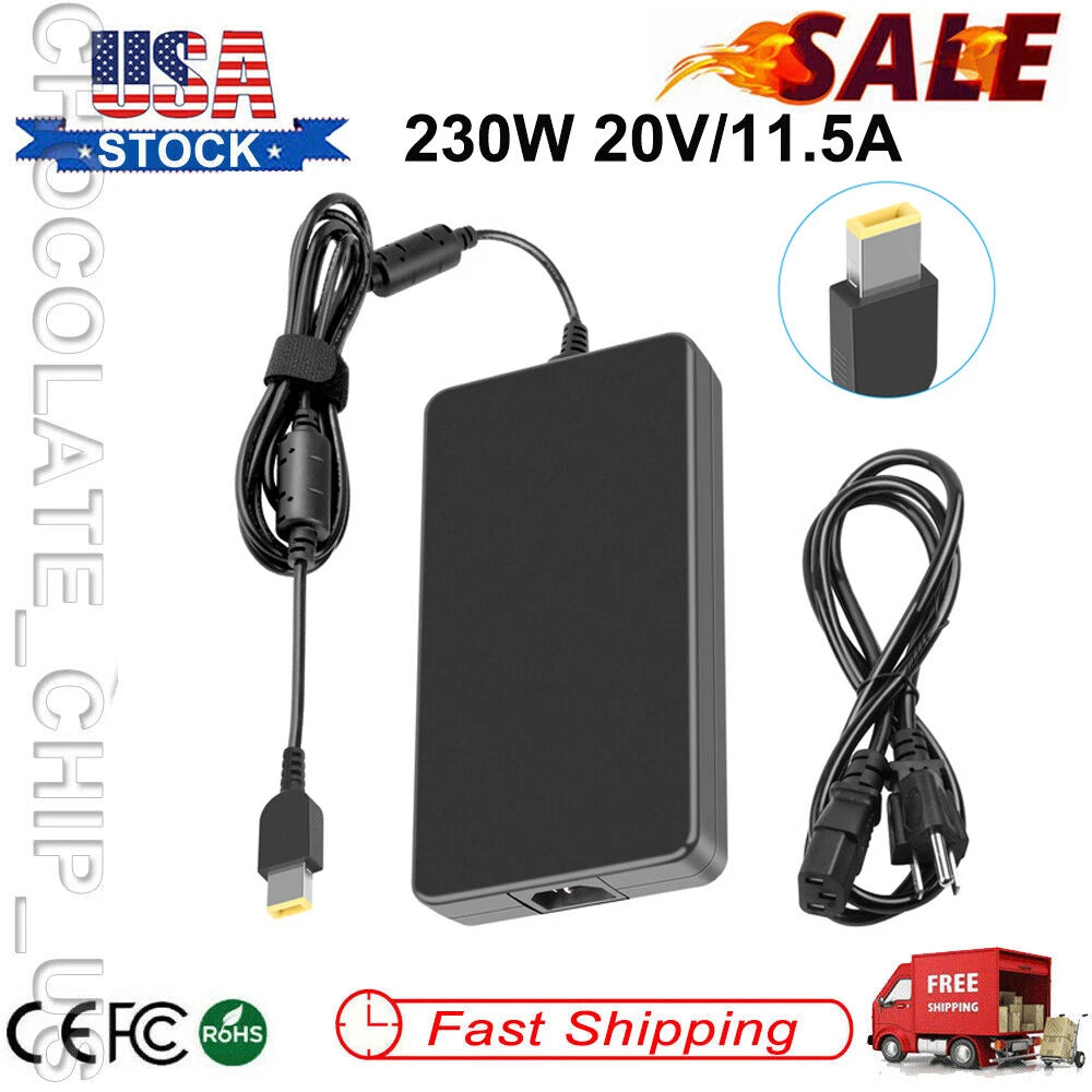 230W Laptop Charger for Lenovo Legion Gaming 5 5i 7 7i Y540 Y545 Y740 4X20E75111