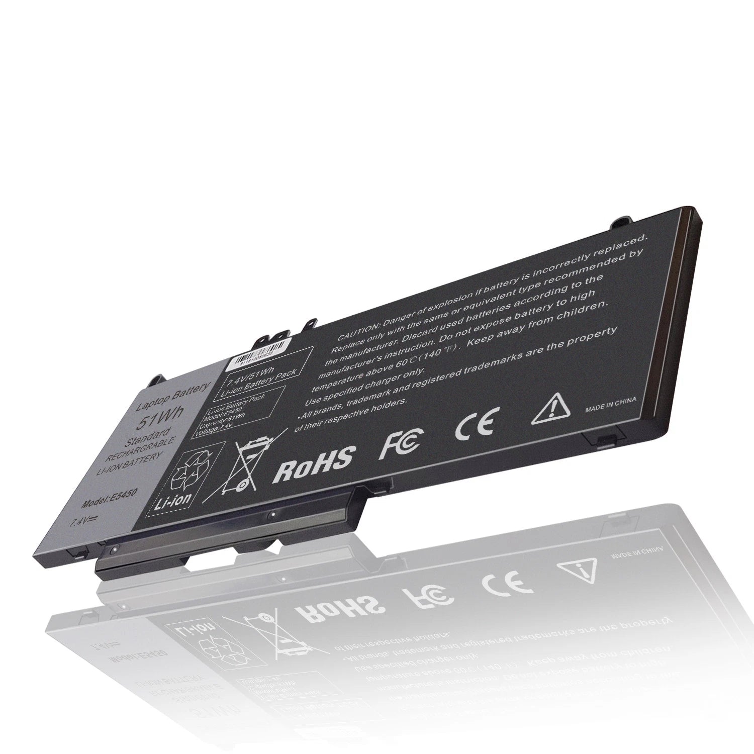 Battery for Dell Latitude E5250 E5450 E5550 Notebook 15.6" G5M10 51Wh 7.4V 4Cell