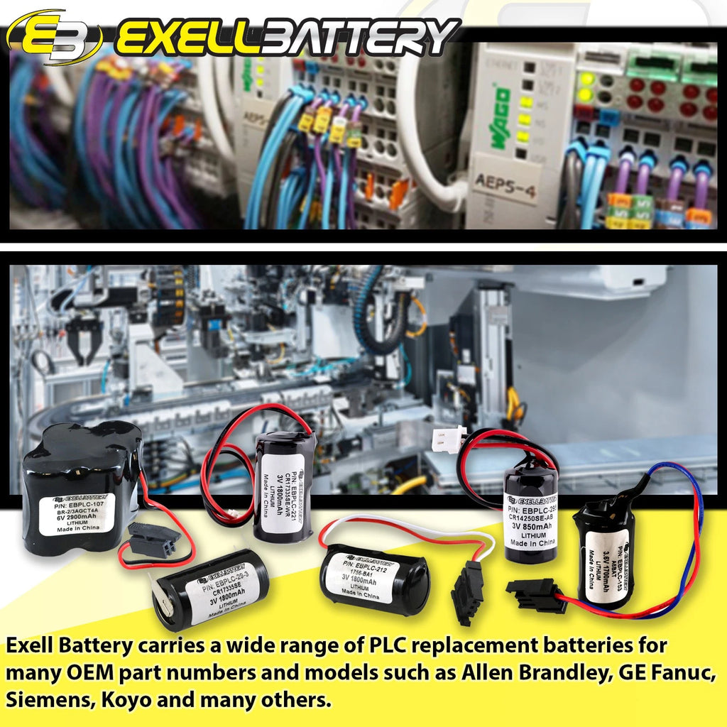3pc NiMH PLC 3V Computer CPU Battery Compatible With