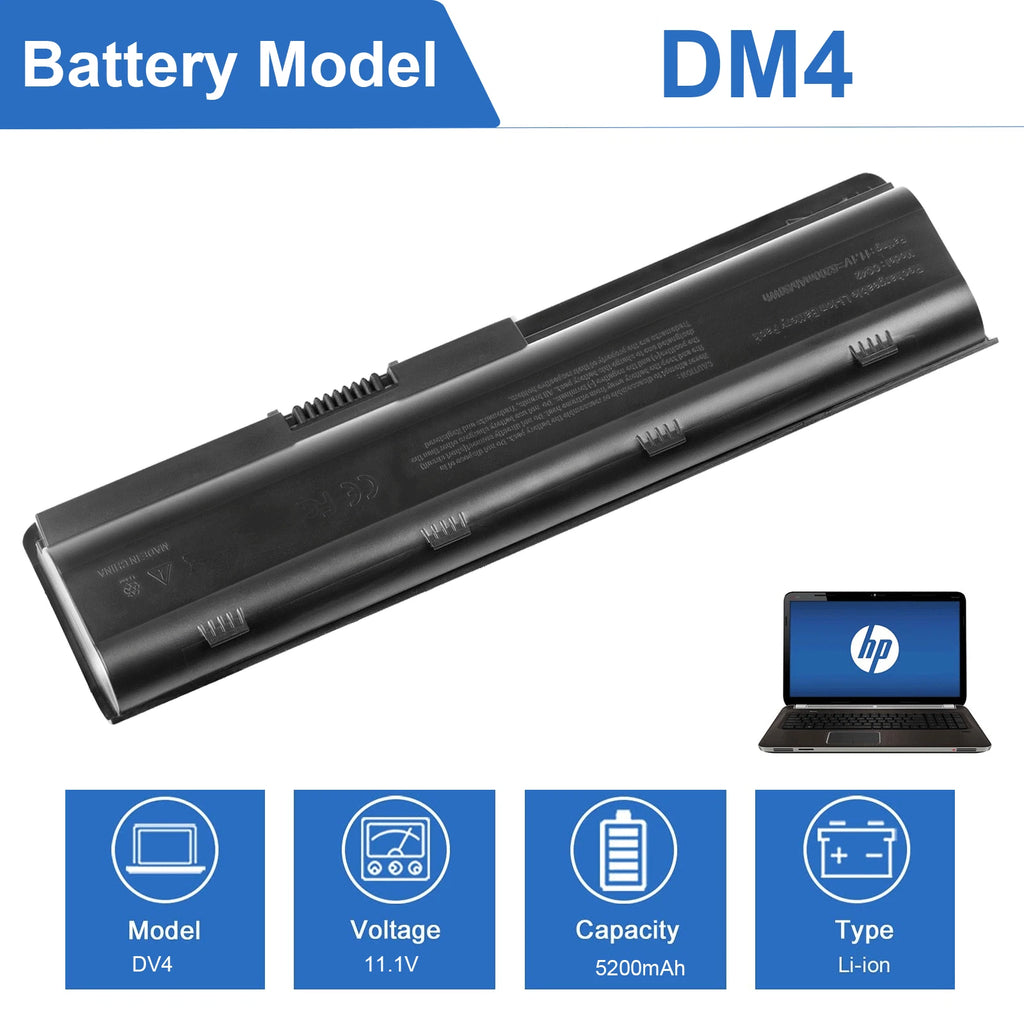 Laptop Battery for HP Pavilion DV7 DV6 DV5 G6 G7 DM4 G72 593553-001 CQ42 CQ43 US