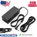65W AC Adapter Charger for Lenovo IdeaPad S9 S10 S10-3T S100 S405 S300 U310 S205