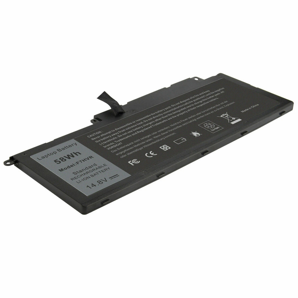 F7HVR 58Wh Laptop Battery For Dell Inspiron 17 7000 7737 7746 14 15 15r 5545 PC